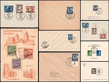 1940-46 Third Reich, General Government, Bohemia and Moravia, Germany, Stock of Postcards and Covers