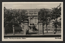 1936 'Berlin, Reich President's Palace', Propaganda Postcard, Third Reich Nazi Germany