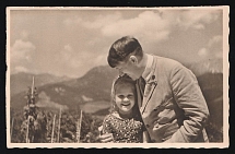 1923-1945 'The Guide With the Youth', Propaganda Postcard, Third Reich Nazi Germany