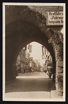 1933 'Motor Vehicle Driving Slowly', Propaganda Postcard, Third Reich Nazi Germany