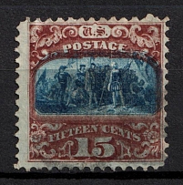 1869 15C United States (Sc. 119, Used, CV$190)