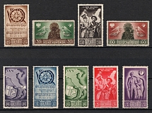 1946 Barletta - Trani, Polish II Corps in Italy, Poland, DP Camp, Displaced Persons Camp (Wilhelm 9 - 12, 15 - 19, Full Sets, CV $50)