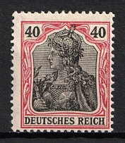 1905-13 40pf German Empire, Germany (Mi. 90 I, CV $70)