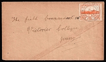 1944 (29 Mar) Jersey, German Occupation, Germany, Cover from and to Jersey franked with 2p (Mi. 6)