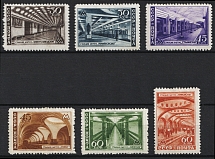 1947 Moscow Subway, Soviet Union, USSR, Russia (Full Set)