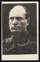 1924 'Benito Mussolini', Propaganda Collectible