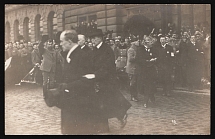 1917-1920 'Peace negotiations', Czechoslovak Legion Corps in WWI, Russian Civil War, Postcard