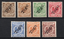 1897-99 Togo, German Colonies, Germany (Mi. 1 - 6, Full Set, Signed, CV $160)