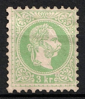 1867 3Kr Austria (Mi. 36 l a, CV$200)