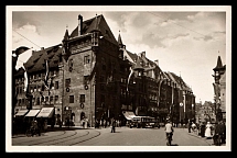 1933-1945 'Nuremberg during the Nazi Party Congresses', Propaganda Postcard, Third Reich Nazi Germany