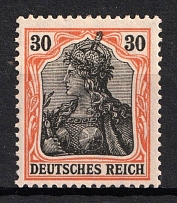 1905-13 30pf German Empire, Germany (Mi. 89 I x, CV $230, MNH)