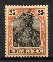 1902 25pf German Empire, Germany (Mi. 73, CV $80)