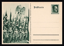 1933-1945 'Army', Propaganda Postal stationery, Third Reich Nazi Germany