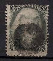 1868 2C United States (Sc. 93, Used, CV $55)