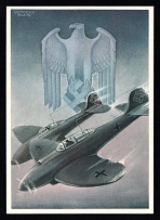 1941 'The German Armed Forces', Propaganda Postcard, Third Reich Nazi Germany