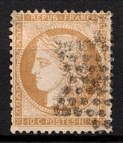 1870 10C France (Mi. 33, Used, CV$100)