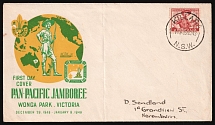 1948 (15 Nov) 'Pan-Pacific Jamboree Scouts', Australia, FDC Cover from Killara to Naremburn franked with Mi. 193