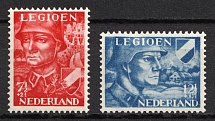 1942 Dutch Legion, Germany (Mi. 402 - 403, Full Set)