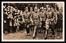 1933-1945 'The 70th birthday of the commander', Propaganda Postcard, Third Reich Nazi Germany