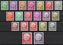 1957 Saar, Germany (Mi. 380 - 399, Full Set, CV $30)