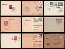 1939-44 Third Reich, Germany, Stock of Postcards and Covers