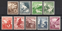 1938 Third Reich, Germany (Mi. 675 - 683, Full Set, CV $120)