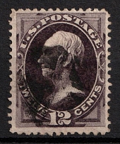 1874 12C United States (Sc. 162, Used, CV$135)