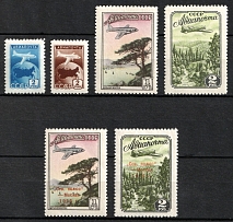 1955 Airmail. Definitive set, Soviet Union, USSR, Russia (Full Set)