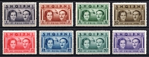 1938 Albania (Mi. 264 - 271, Full Set, CV $60)