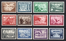 1939 Third Reich, Germany (Mi. 702 - 713, Full Set, CV $100, MNH)