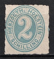 1866 2s Schlezwig, German States, Germany (Mi. 24, CV $70)