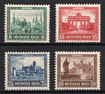 1930 Weimar Republic, Germany (Mi. 450 - 453, Full Set, CV $50)