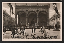 1937 'Munich', Propaganda Postcard, Third Reich Nazi Germany