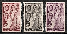 1938 The Second Trans - Polar Flight from Moscow to San - Jacinto, Soviet Union, USSR, Russia (Full Set)