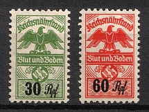 Third Reich, Germany,  'Blood and Soil', Revenue Stamps