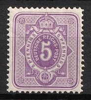 1880 5pf German Empire, Germany (Mi. 40 I)