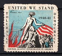 1940-41 United States, 'United we Stand', Council Against Intolarance in America, Propaganda