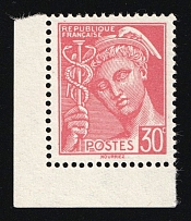 1941 30c French Resistance Forgery, Anti-German Propaganda, British Propaganda Forgery (Mi. 37 A, Corner Margins, Signed, CV $120, MNH)