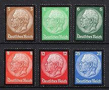 1934 Third Reich, Germany (Mi. 548 - 553, Full Set, CV $180, MNH)