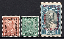 1928 Albania (Mi. 171, 173, 178, CV $50)