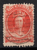 1860 10C Canada (SG. 28, Used, CV$55)