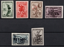 1940 The 20th Anniversary of Fall of Perekop, Soviet Union, USSR, Russia (Imperforated, Full Set, MNH)