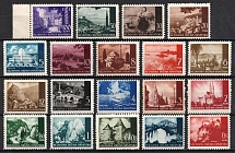 1941-42 Croatia (Mi. 47 - 65, Full Set, CV $30)