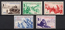 1942 French Legion, Germany (Mi. VI - X, Full Set, CV $50, MNH)