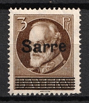 1920 Joining of Saar, Germany (Mi. B 31, CV $130)