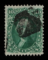 1868 10C United States (Sc. 96, Used, CV $250)