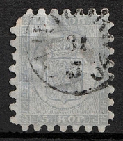 1860 5K Finland (Mi. 3 A, Used, CV$350)