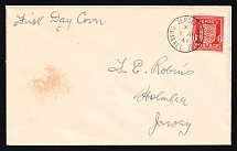 1941 (1 Apr) Jersey, German Occupation, Germany, First Day Cancellation Cover franked with 1p