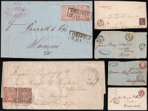 German States, Germany, Collection of Covers (Used)