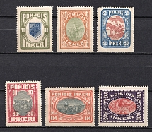 1920 Ingermanland, Russia, Civil War (Russika 8 - 13, CV $75)